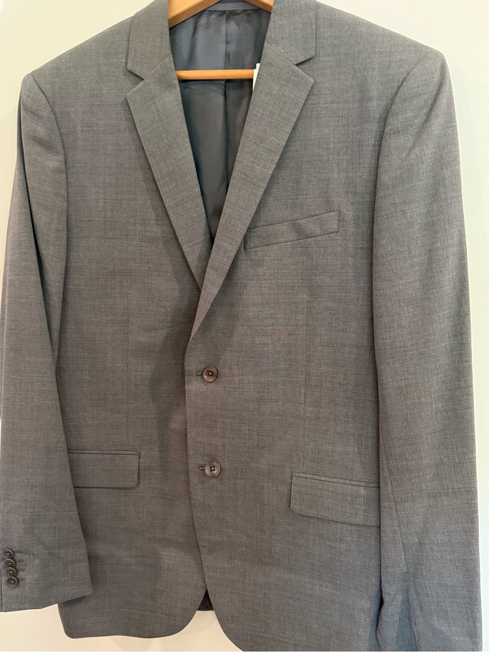 Brand New with Tags (NWT) Theory Uomo Silver Heather Blazer – Men’s 42R
